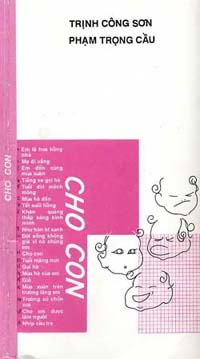 Bìa tập nhạc Cho Con