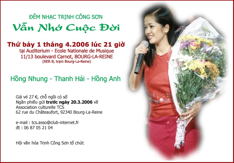 Đêm nhạc "Vẫn nhớ cuộc đời" (01/04/2006)