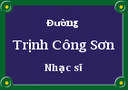 Khi nào có phố mang tên Trịnh Công Sơn?