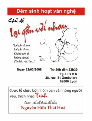 Poster "Lại gần với nhau"