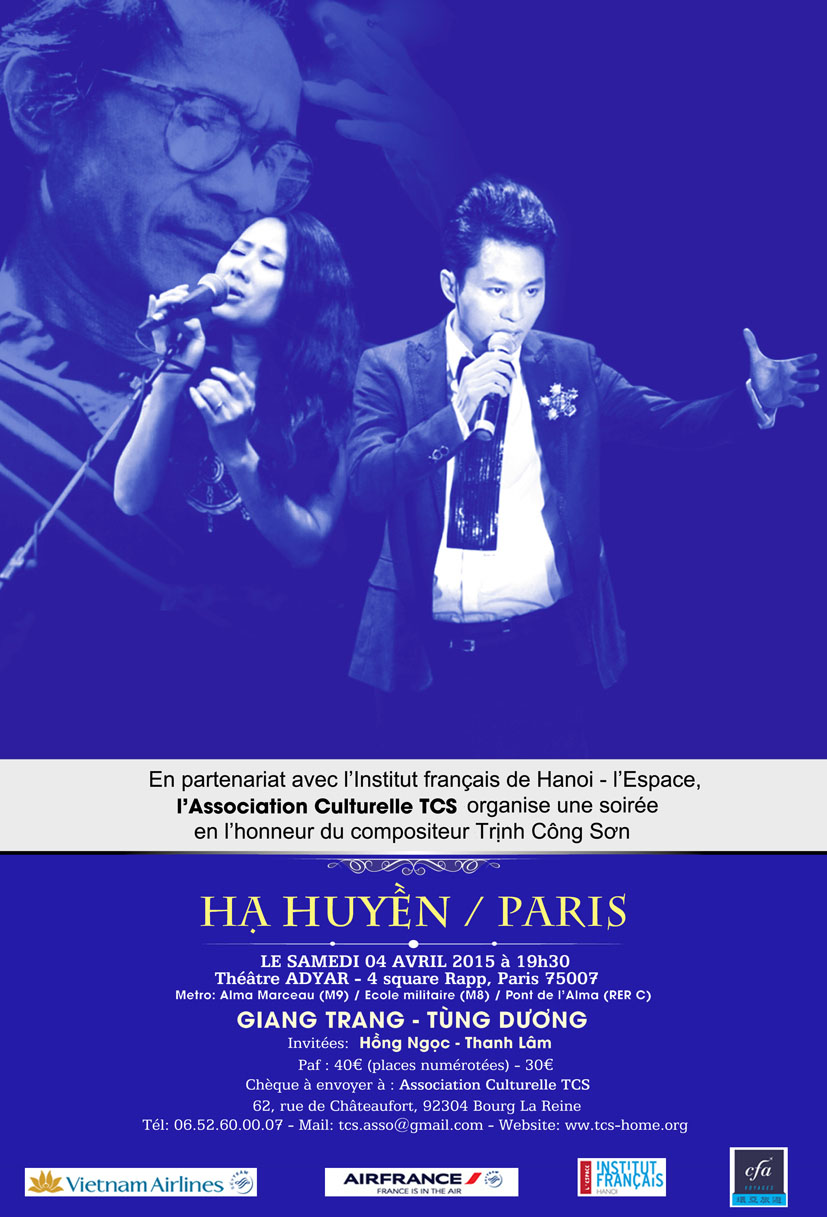 Poster "Hạ Huyền Paris" FR