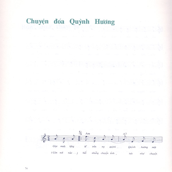 music sheet 1