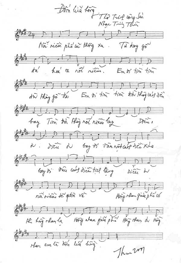 music sheet