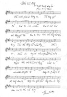 music sheet