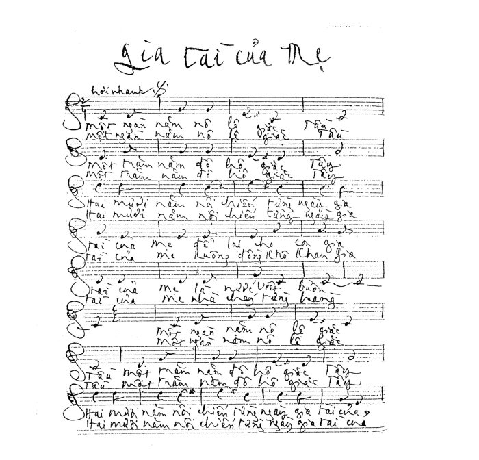 music sheet 1