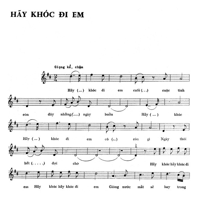 music sheet 1