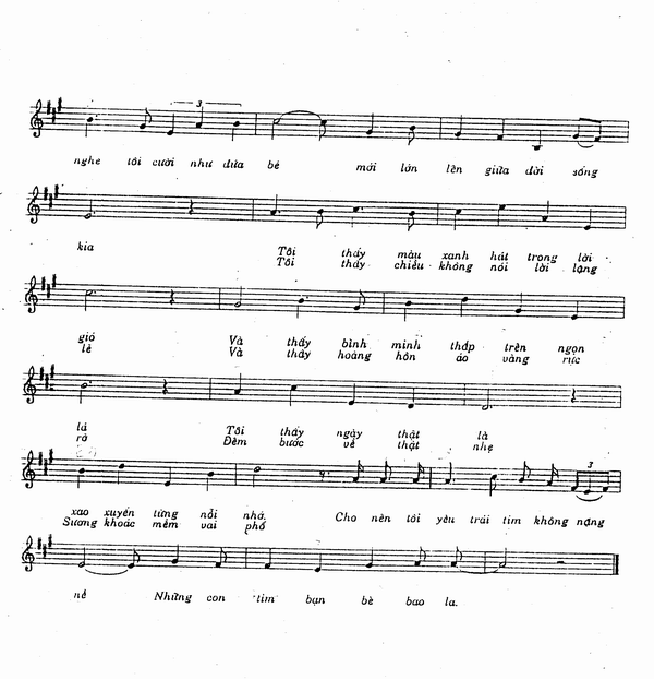 music sheet 2