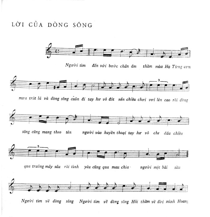 music sheet 1