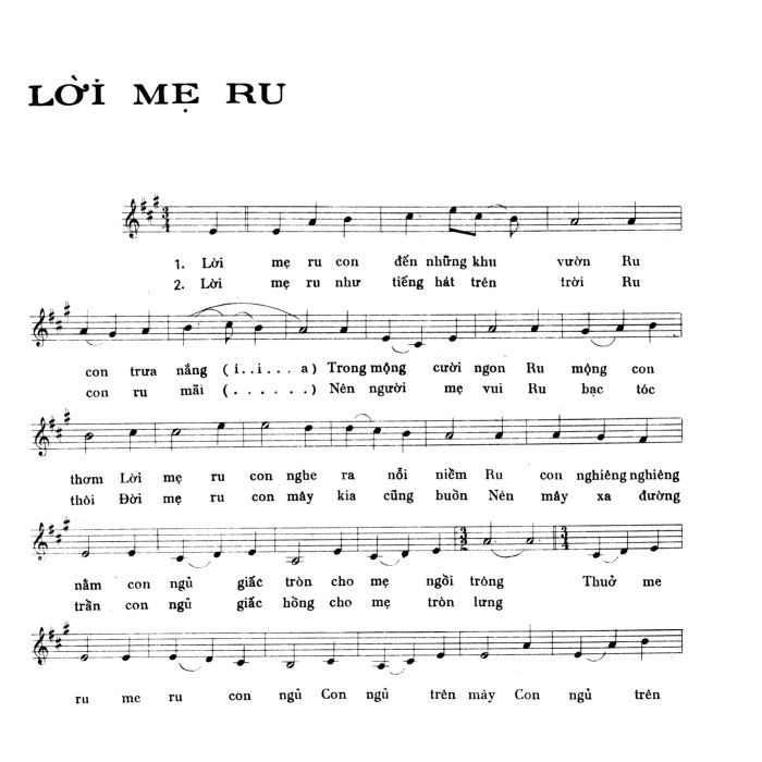 music sheet 1