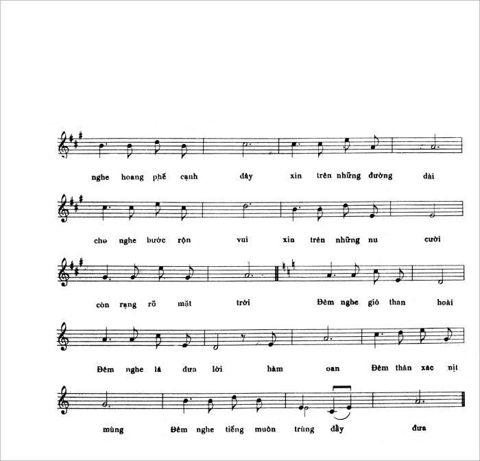 music sheet 2