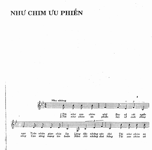 music sheet 1