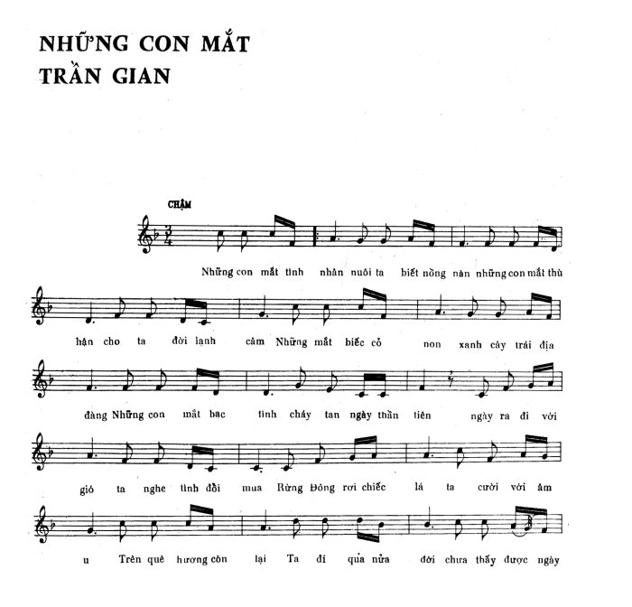 music sheet 1