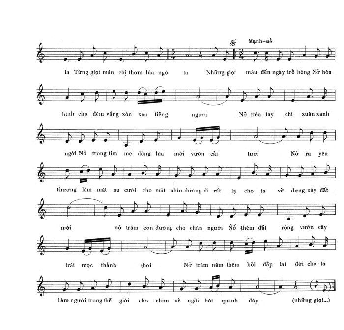 music sheet 2