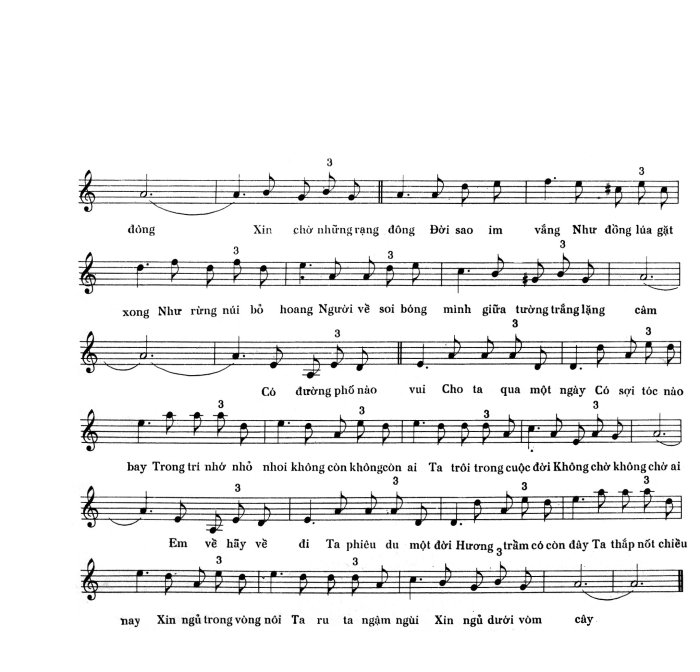 music sheet 2