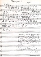 music sheet