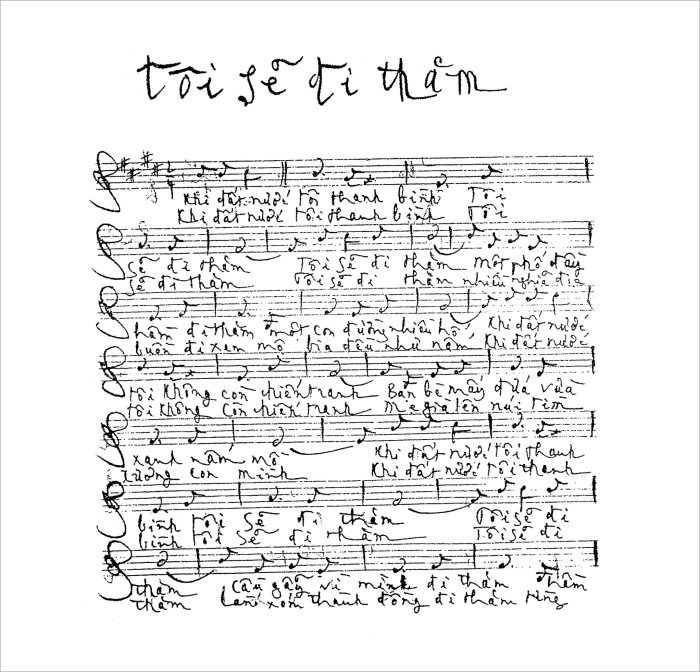 music sheet 1