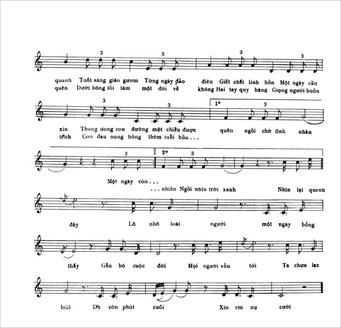 music sheet 2