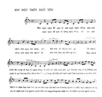 music sheet 1